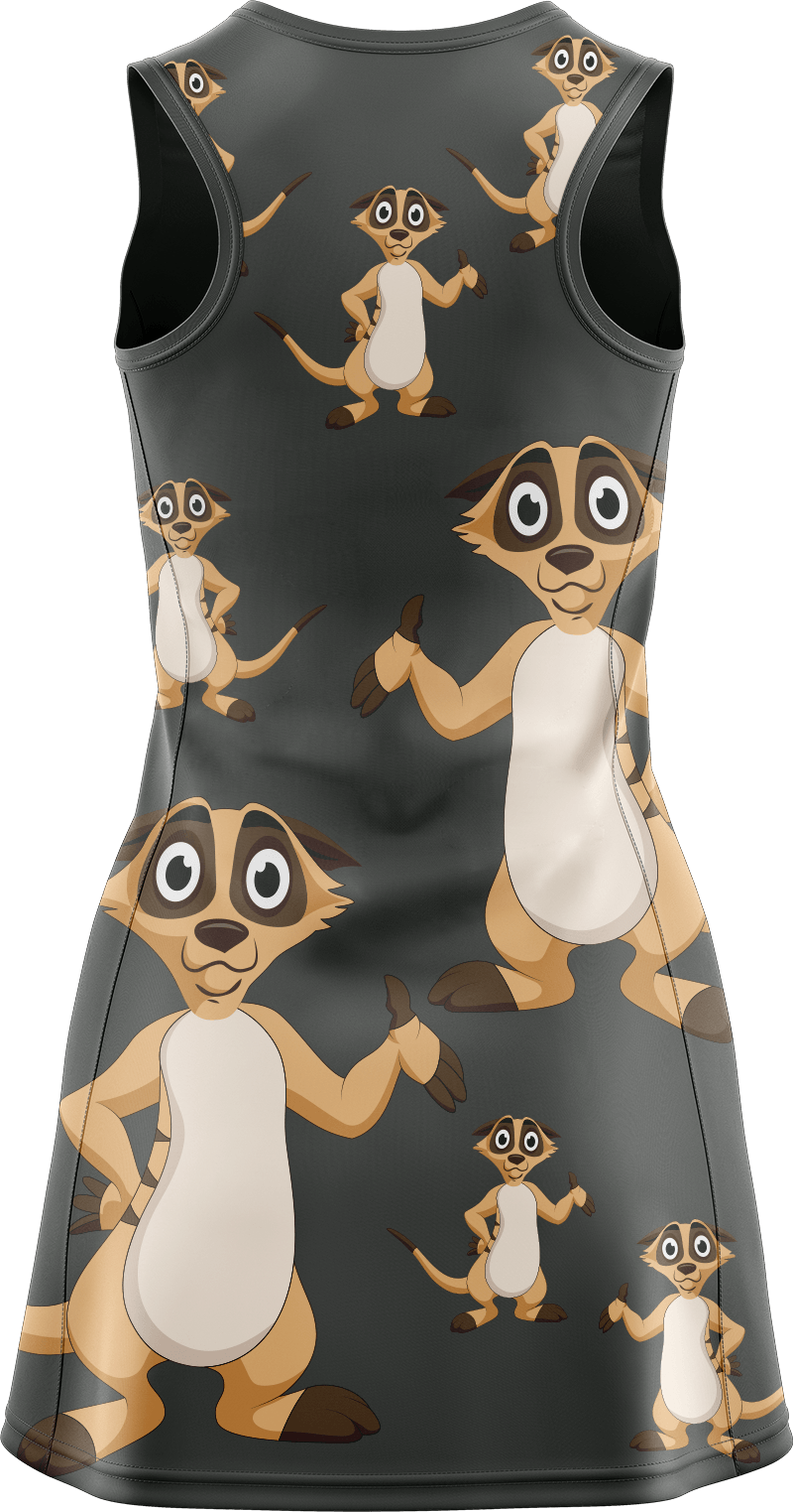 Magnifique Meerekat Ladies Mini Dress - fungear.com.au