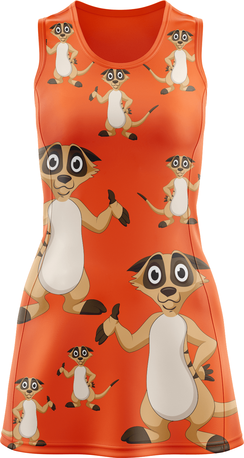 Magnifique Meerekat Ladies Mini Dress - fungear.com.au