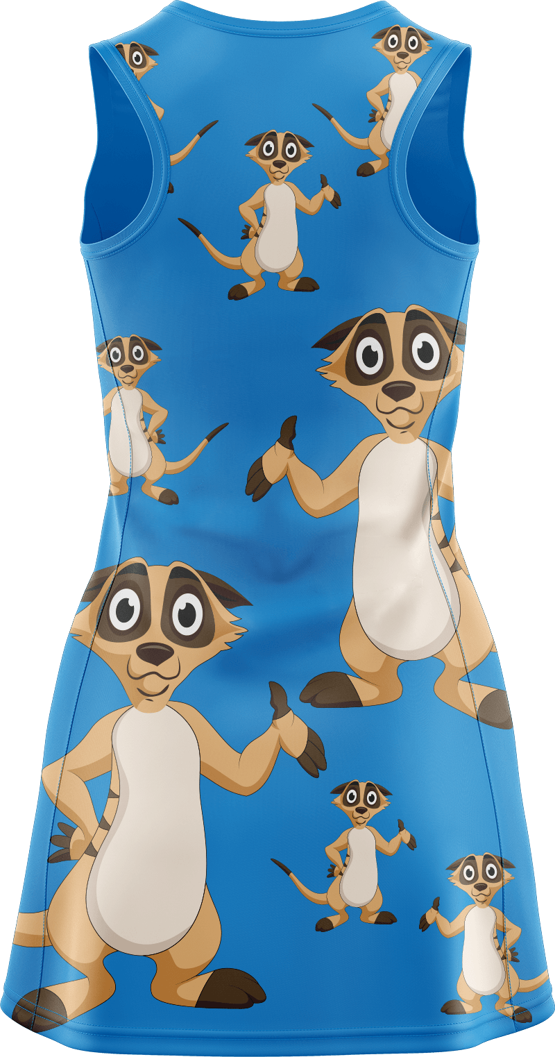Magnifique Meerekat Ladies Mini Dress - fungear.com.au