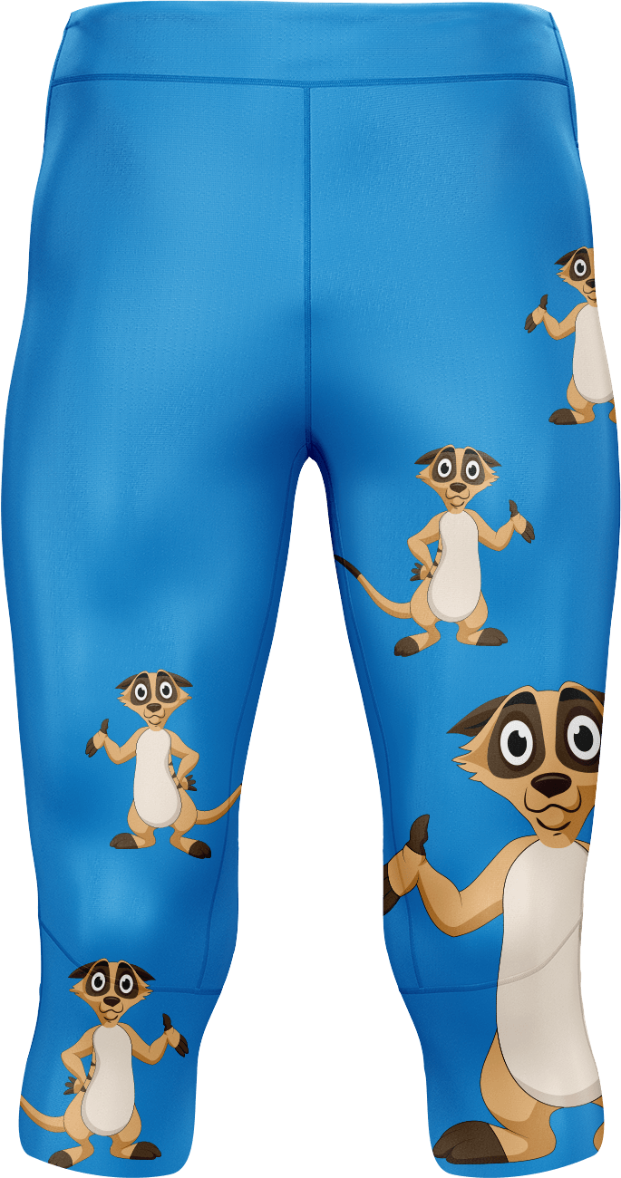 Magnifique Meerekat tights 3/4 or full length - fungear.com.au