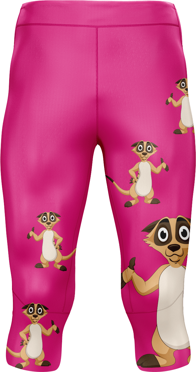 Magnifique Meerekat tights 3/4 or full length - fungear.com.au