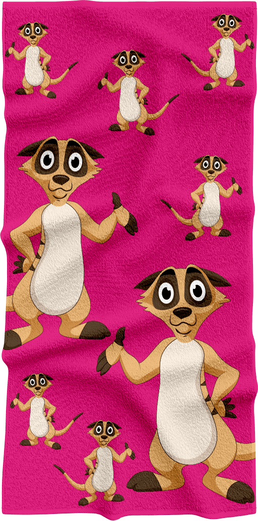 Magnifique Meerekat Towels - fungear.com.au