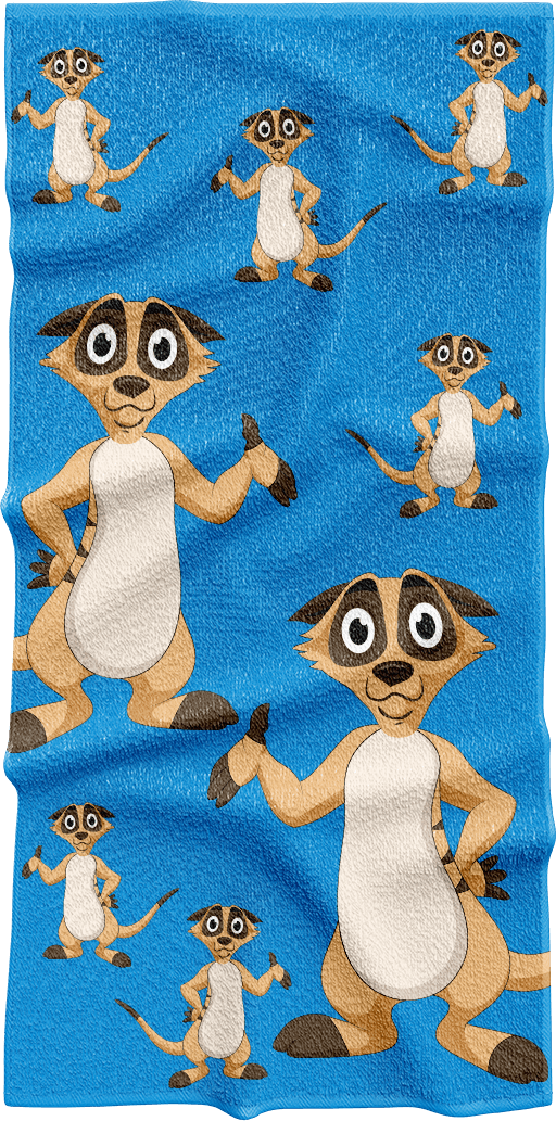 Magnifique Meerekat Towels - fungear.com.au