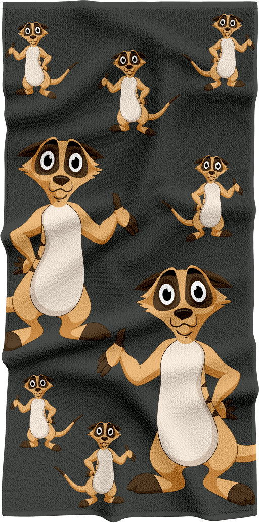 Magnifique Meerekat Towels - fungear.com.au