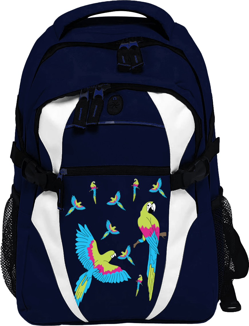 Majectic Macaw Zenith Backpack Limited Edition - fungear.com.au