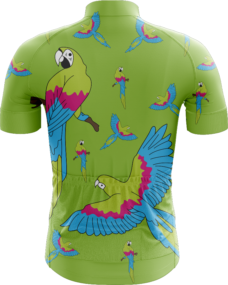 Majestic Macaw Cycling Jerseys - fungear.com.au