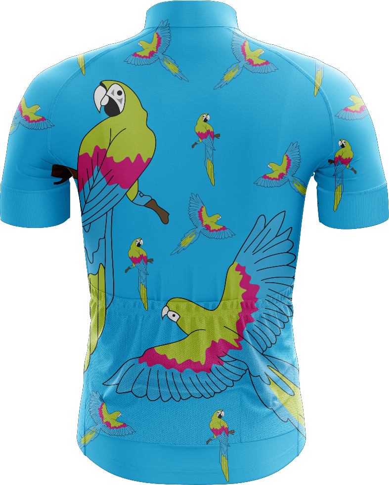 Majestic Macaw Cycling Jerseys - fungear.com.au