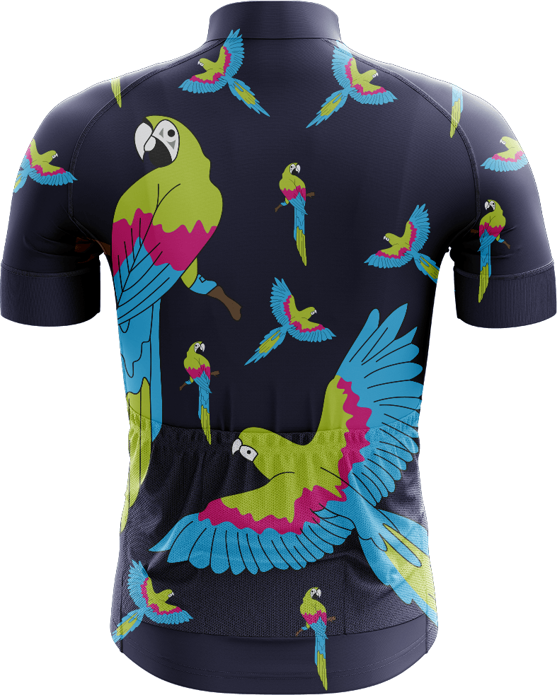 Majestic Macaw Cycling Jerseys - fungear.com.au