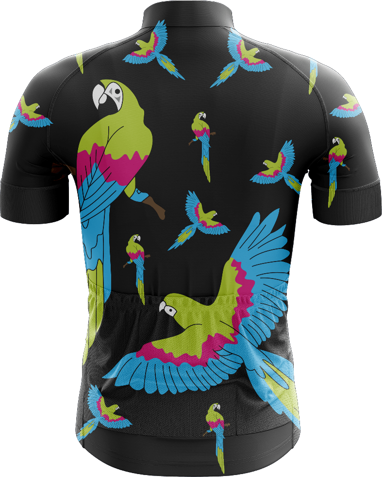 Majestic Macaw Cycling Jerseys - fungear.com.au