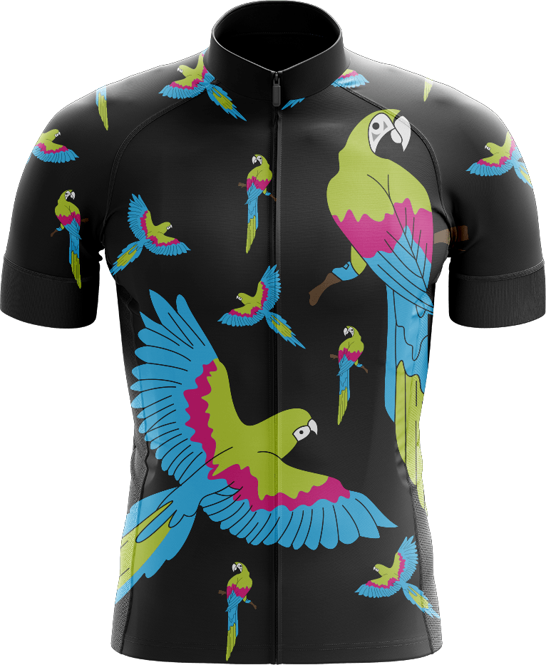Majestic Macaw Cycling Jerseys - fungear.com.au