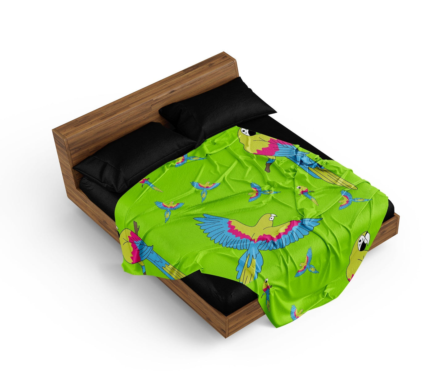Majestic Macaw Doona Cover - fungear.com.au