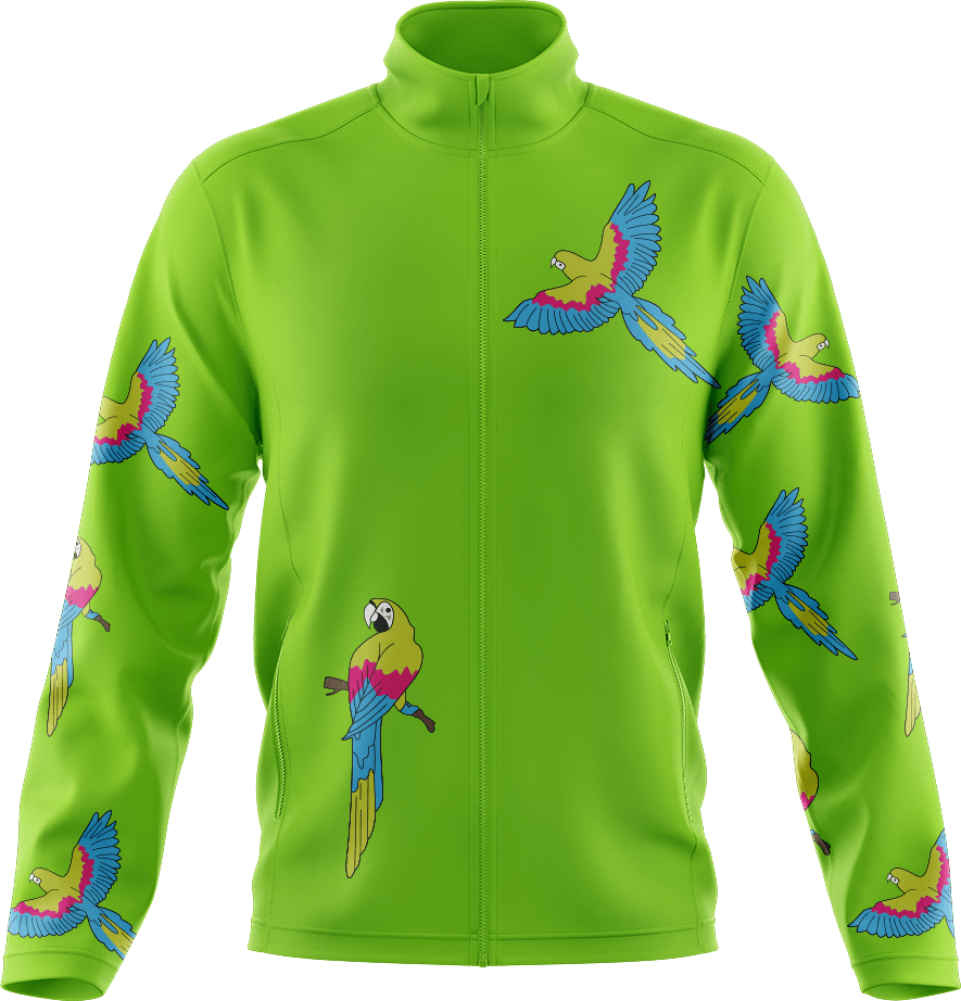 Majestic Macaw Full Zip Track Jacket - fungear.com.au