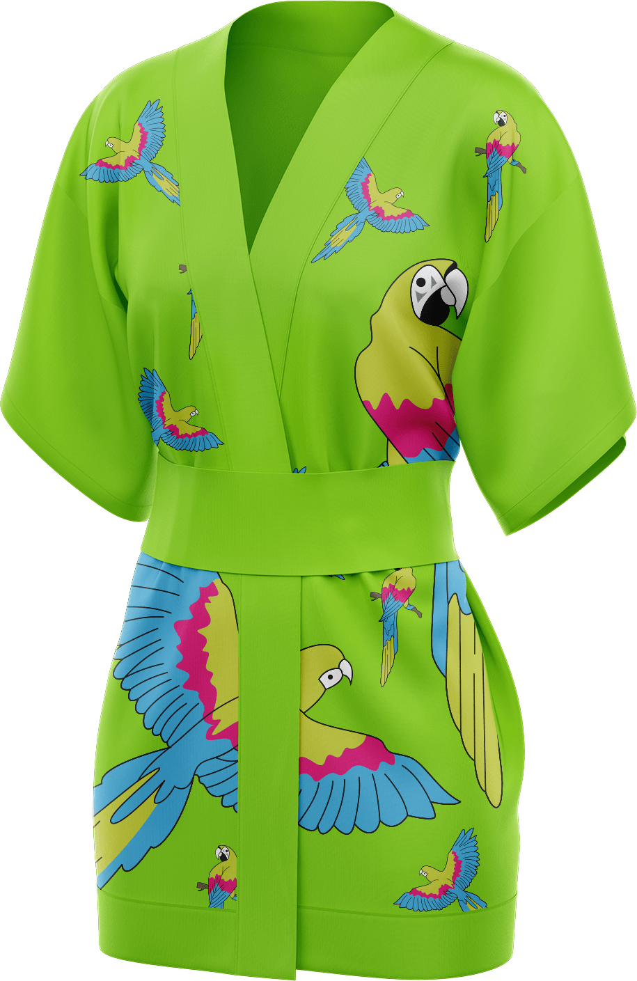 Majestic Macaw Kimono - fungear.com.au