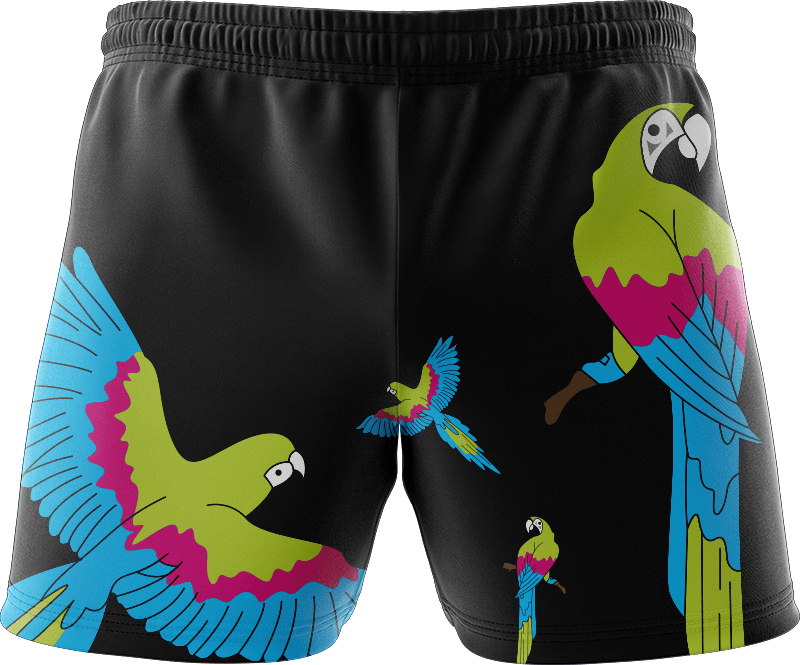 Majestic Macaw Shorts