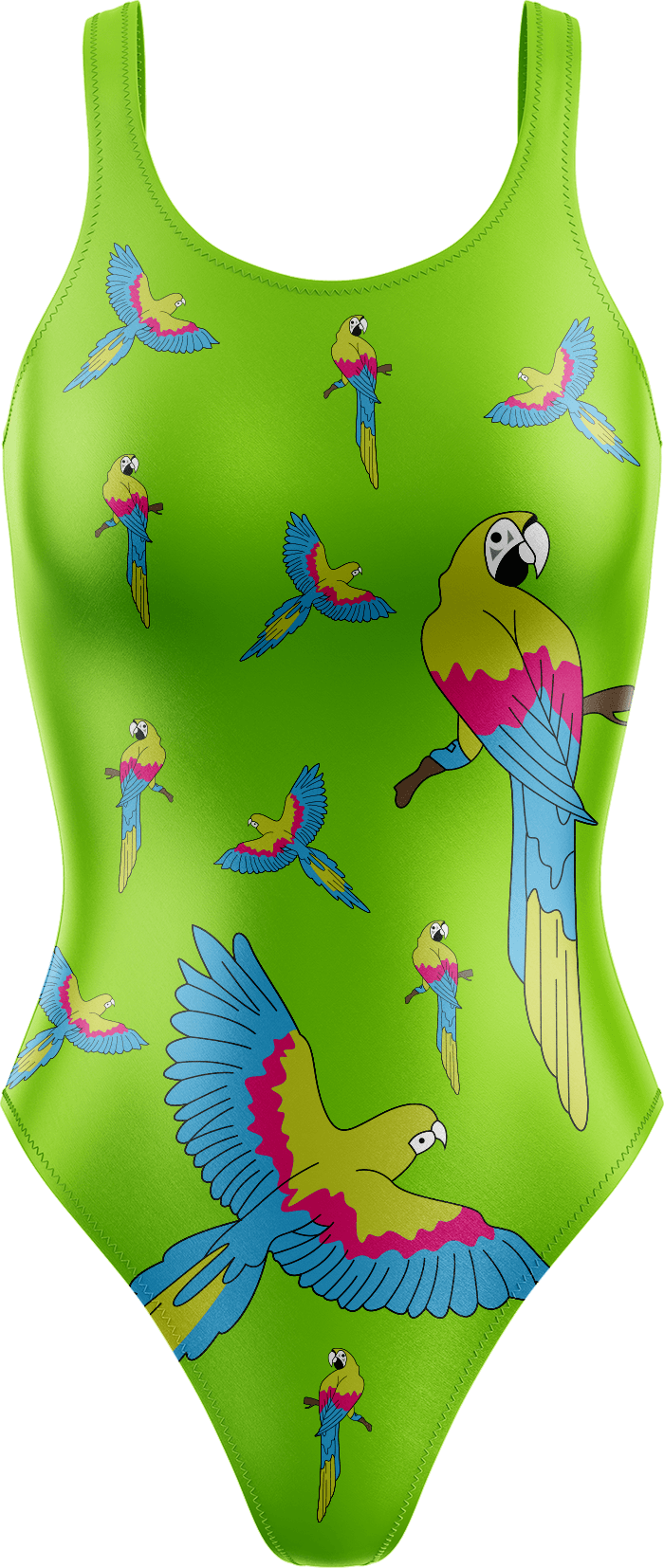 Majestic Macaw Swimsuits - fungear.com.au