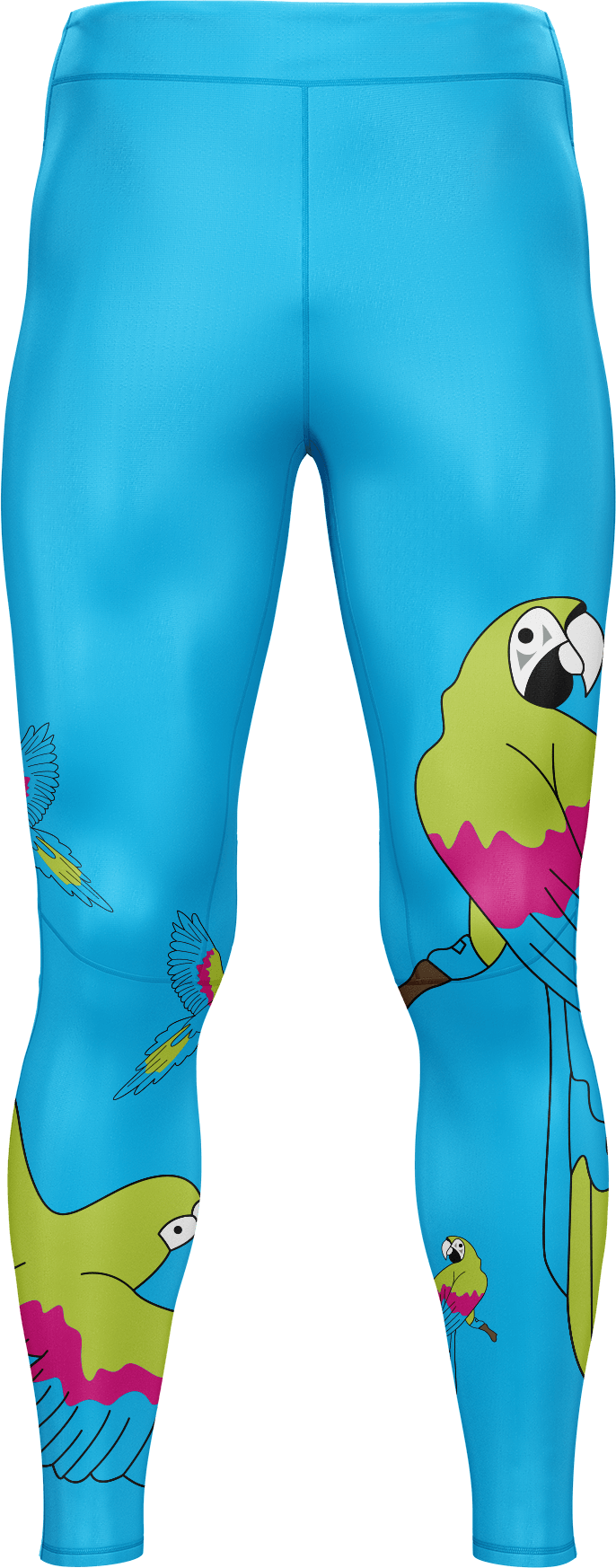 Majestic Macaw tights 3/4 or full length - fungear.com.au