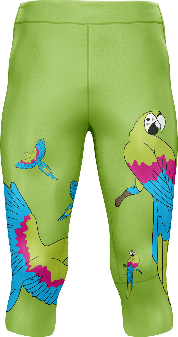 Majestic Macaw tights 3/4 or full length - fungear.com.au