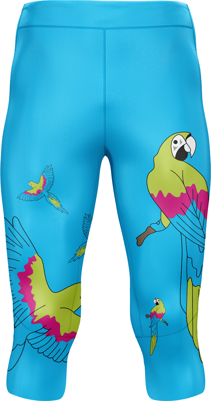Majestic Macaw tights 3/4 or full length - fungear.com.au