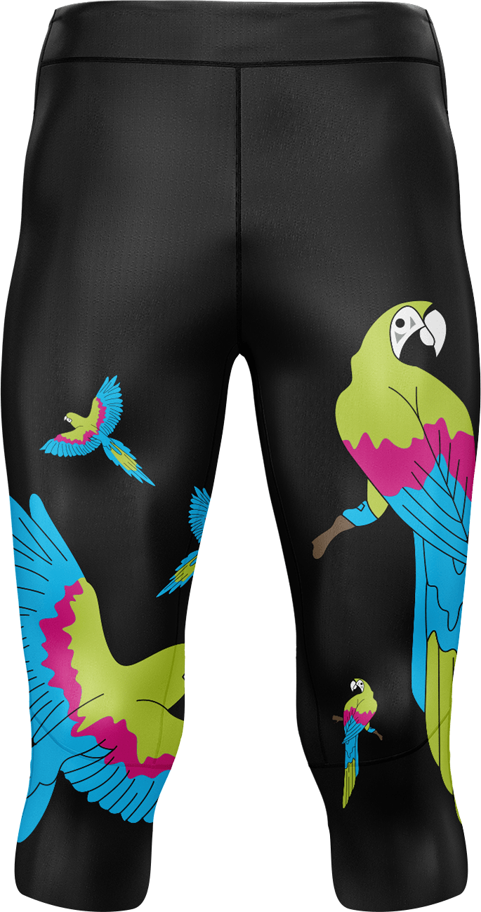 Majestic Macaw tights 3/4 or full length - fungear.com.au