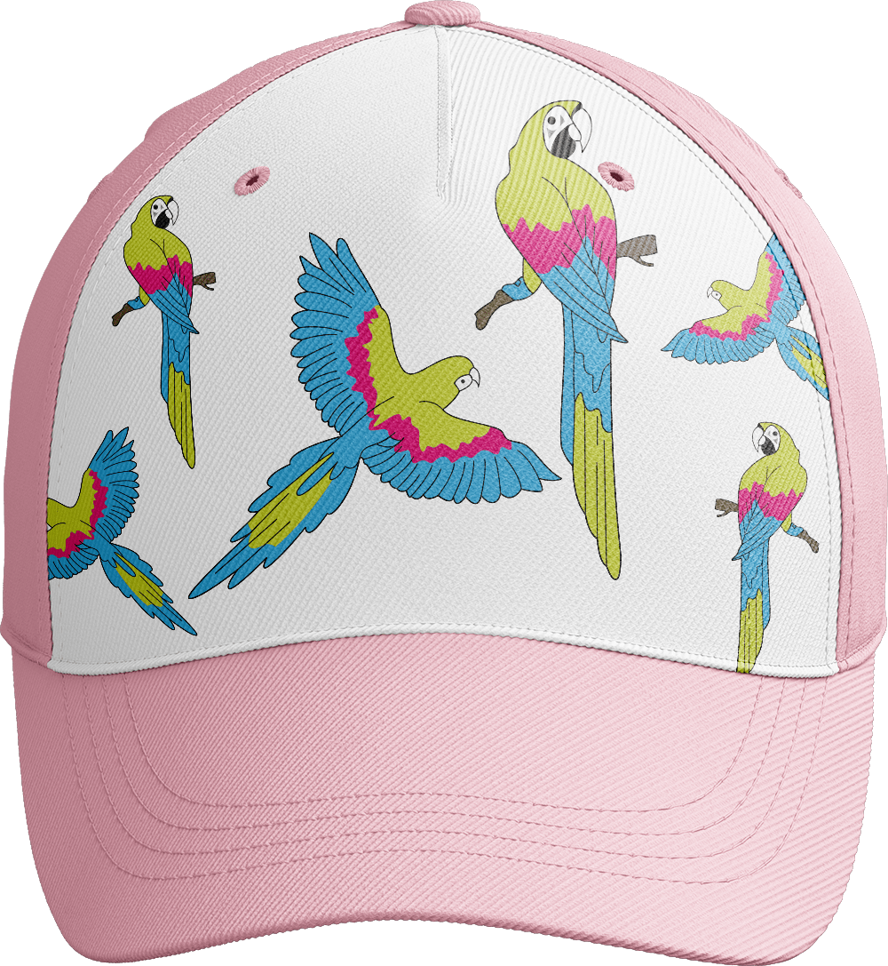 Majestic Macaw Trucker Cap - fungear.com.au