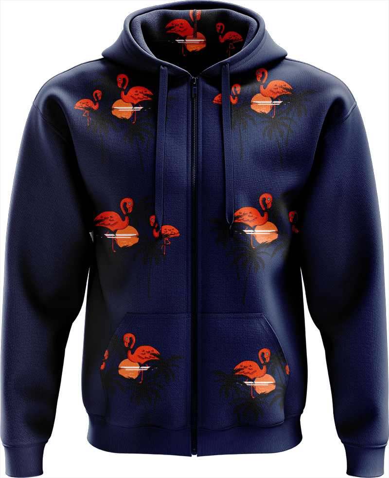 Miami Vice Full Zip Hoodies Jacket - fungear.com.au