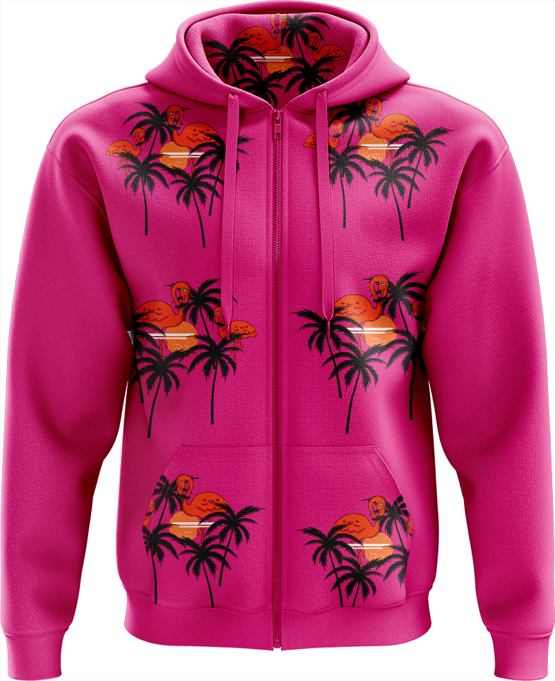 Miami Vice Full Zip Hoodies Jacket - fungear.com.au