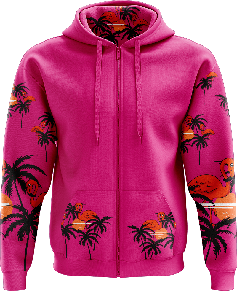 Miami Vice Full Zip Hoodies Jacket - fungear.com.au