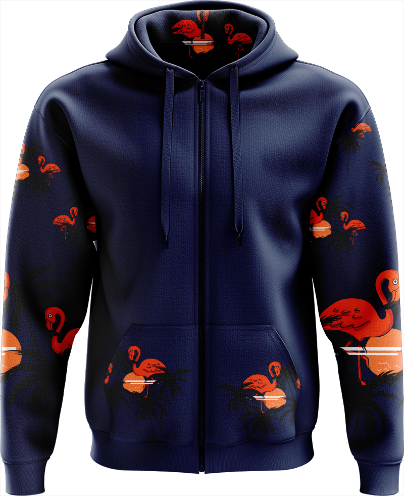 Miami Vice Full Zip Hoodies Jacket - fungear.com.au