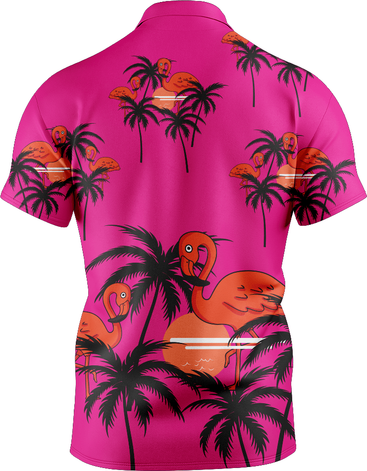 Miami Vice Men's Short Sleeve Polo - fungear.com.au