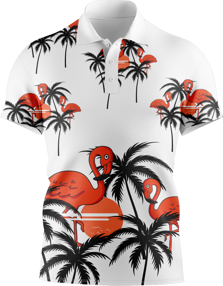 Miami Vice Men's Short Sleeve Polo