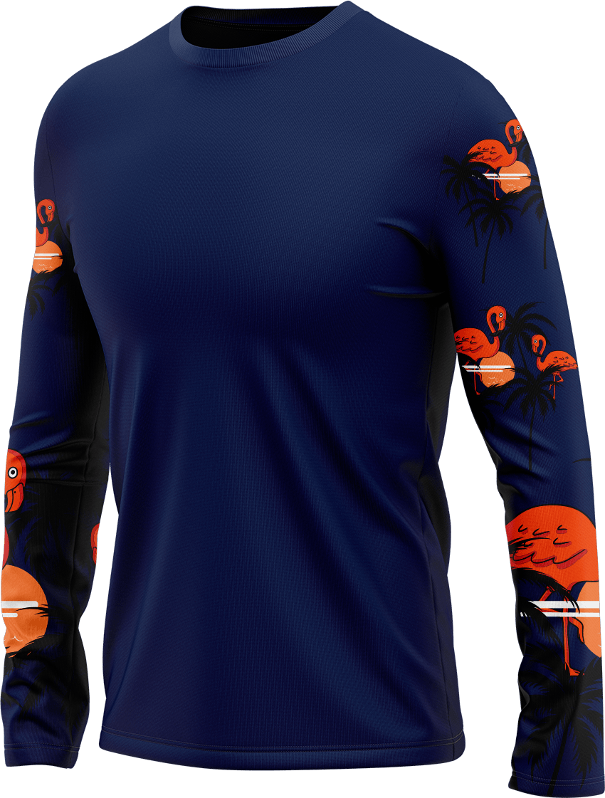 Miami Vice Rash T-Shirt Long Sleeve - fungear.com.au