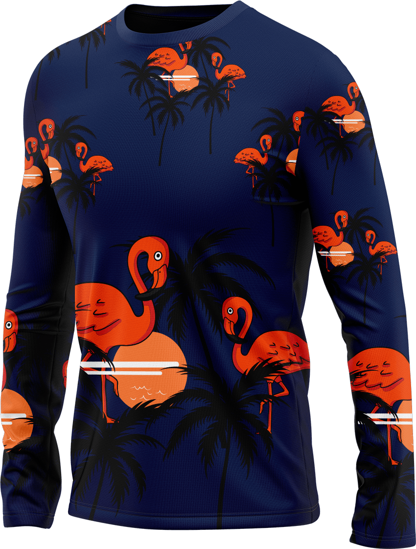 Miami Vice Rash T-Shirt Long Sleeve - fungear.com.au