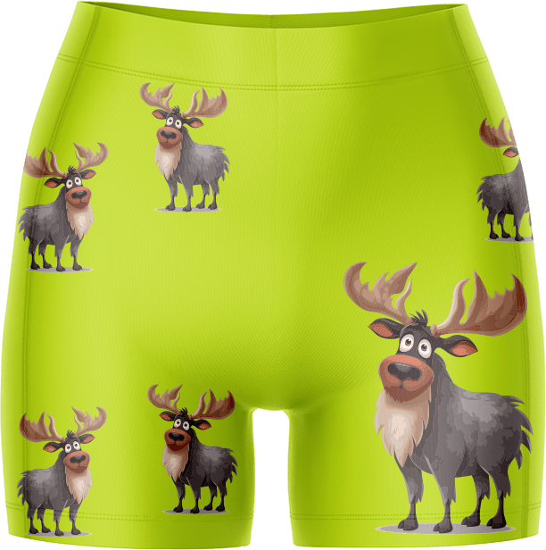 Moose Ladies Gym Shorts - fungear.com.au