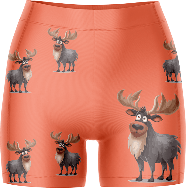 Moose Ladies Gym Shorts - fungear.com.au