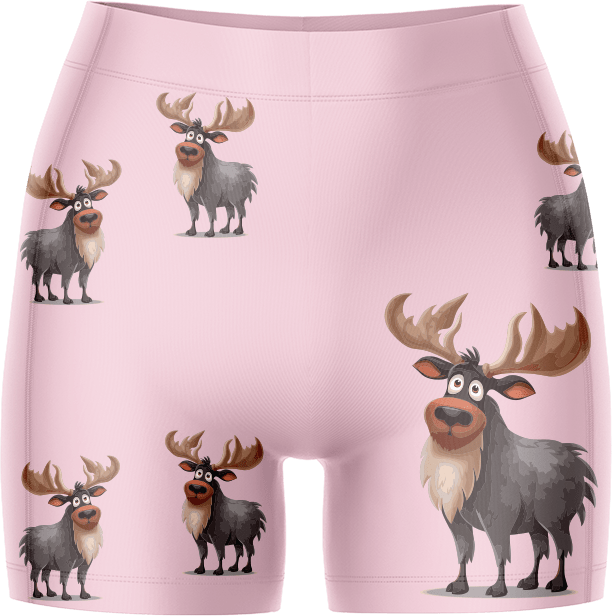 Moose Ladies Gym Shorts - fungear.com.au