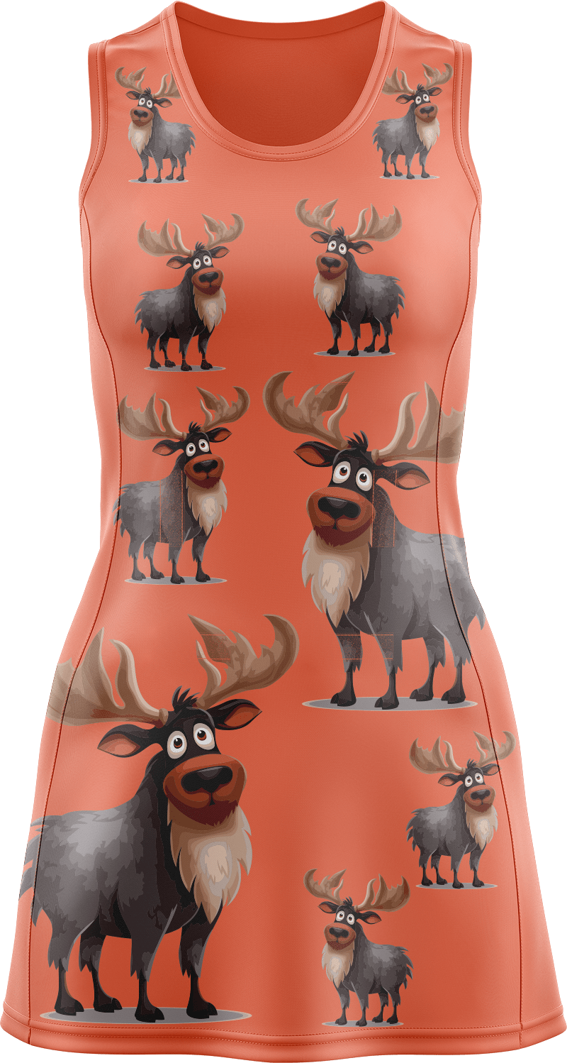 Moose Ladies Mini Dress - fungear.com.au