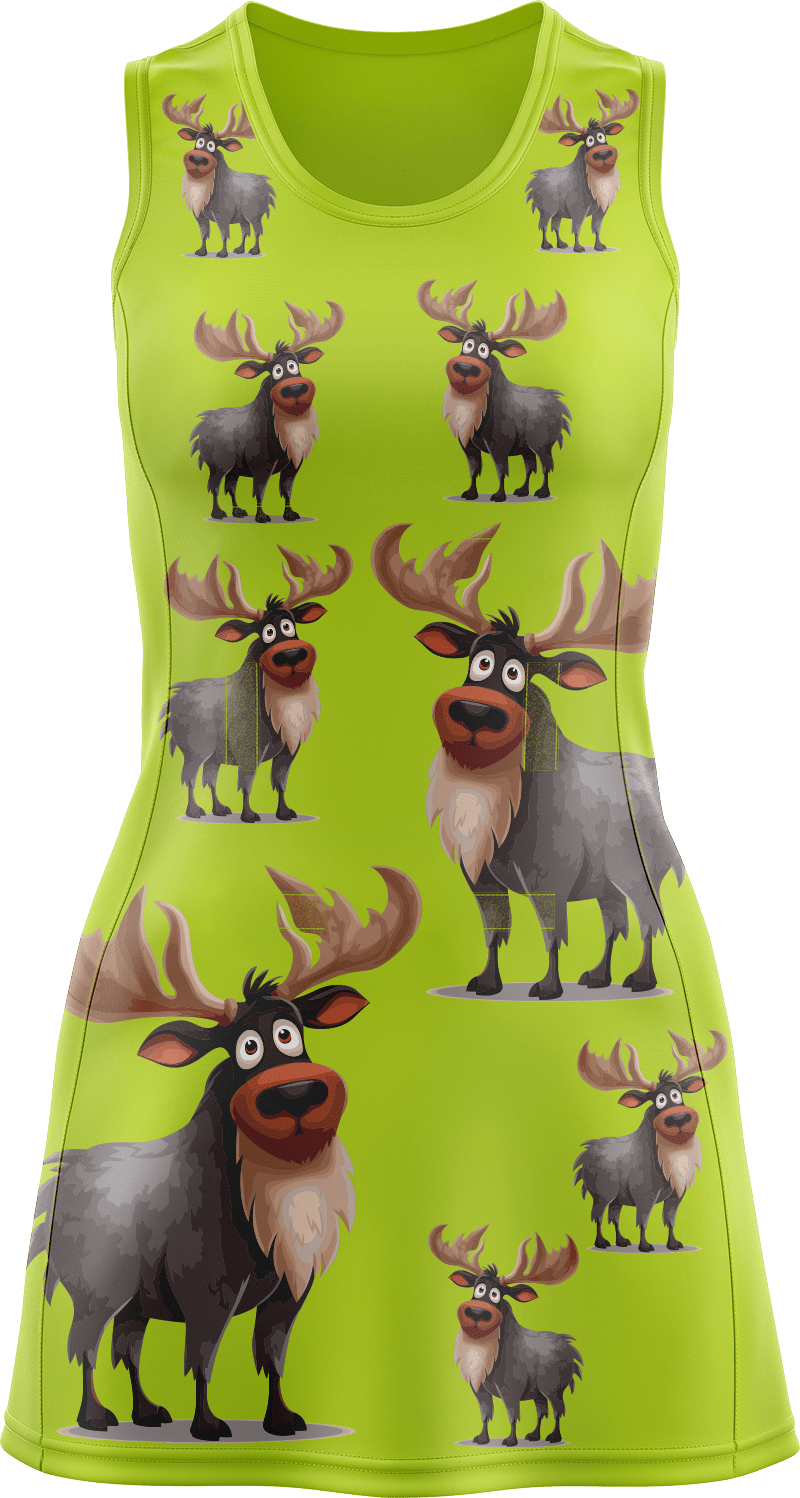 Moose Ladies Mini Dress - fungear.com.au