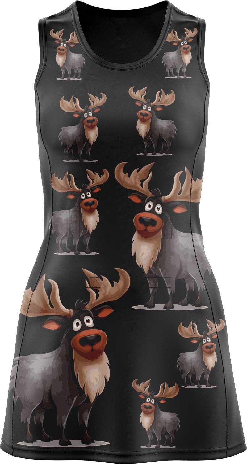 Moose Ladies Mini Dress - fungear.com.au