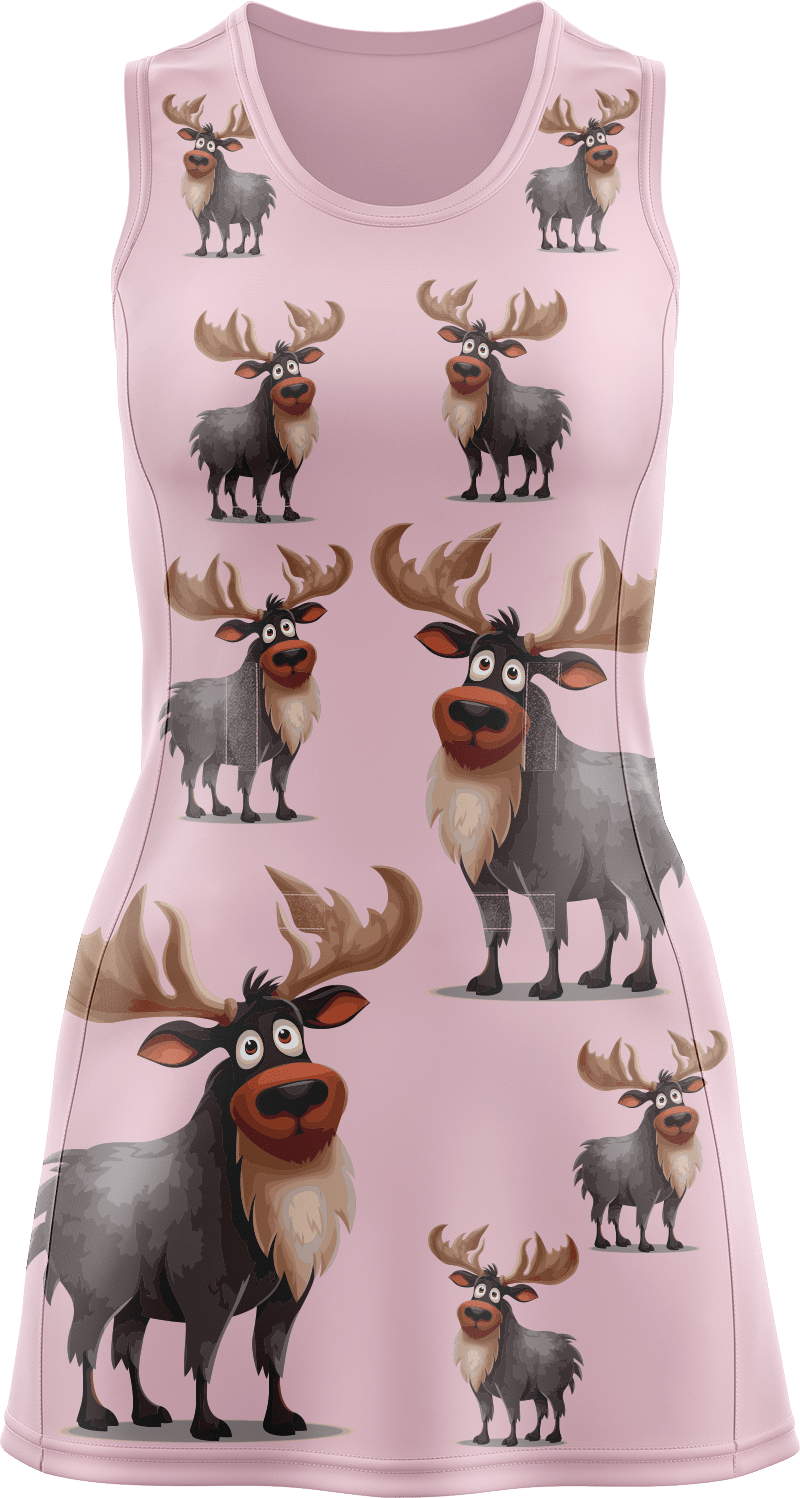 Moose Ladies Mini Dress - fungear.com.au