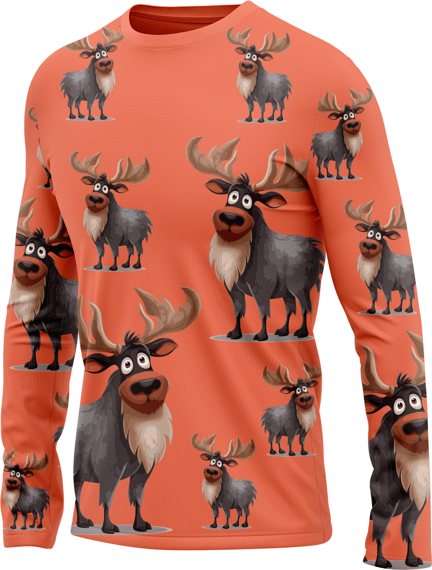 Moose Rash Shirt Long Sleeve - fungear.com.au