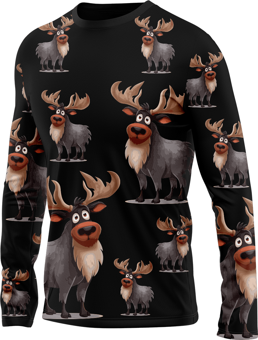 Moose Rash Shirt Long Sleeve - fungear.com.au