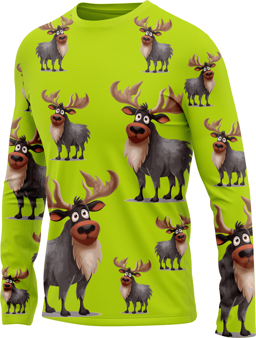Moose Rash Shirt Long Sleeve - fungear.com.au