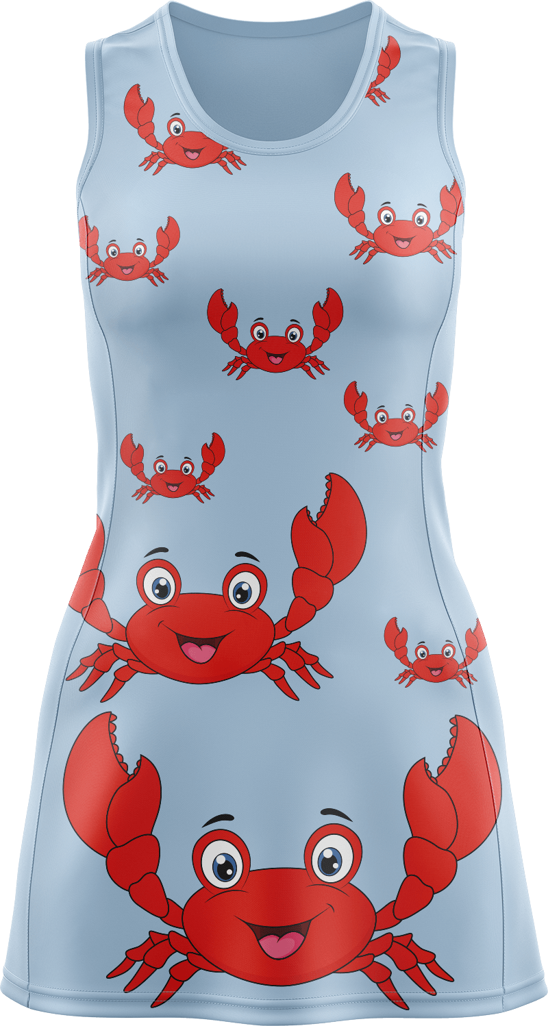 Muddy Crab Ladies Mini Dress - fungear.com.au