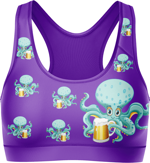 Octopus Crop Top - fungear.com.au