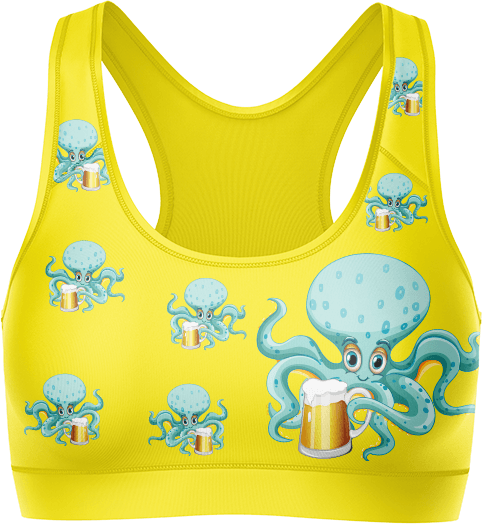 Octopus Crop Top - fungear.com.au