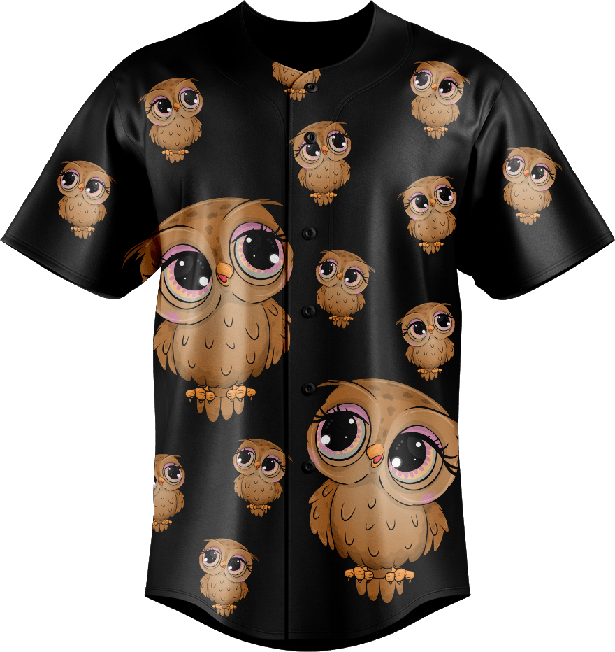 Owl Baseball Jerseys - fungear.com.au