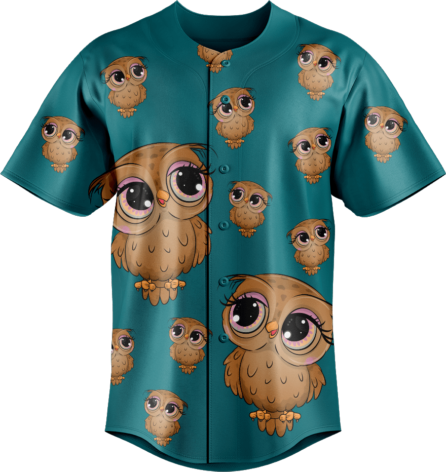 Owl Baseball Jerseys - fungear.com.au