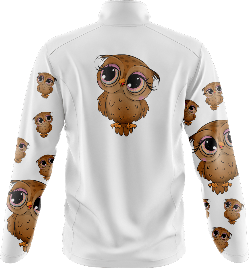 Owl Full Zip Track Jacket - fungear.com.au
