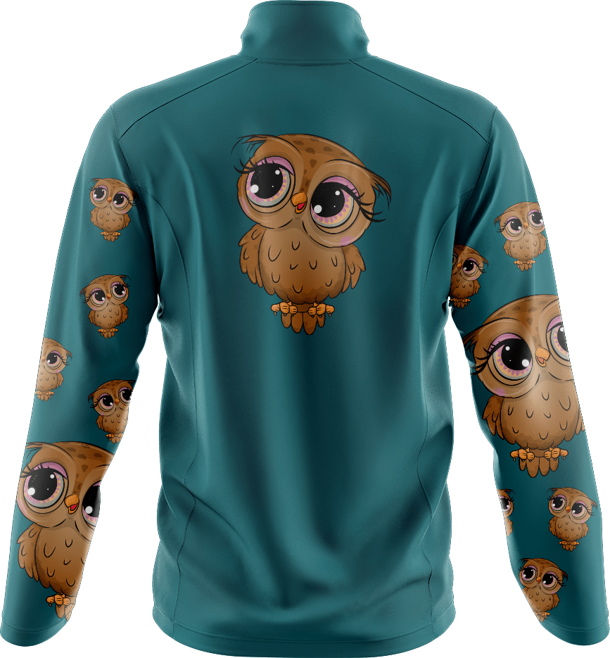 Owl Full Zip Track Jacket - fungear.com.au