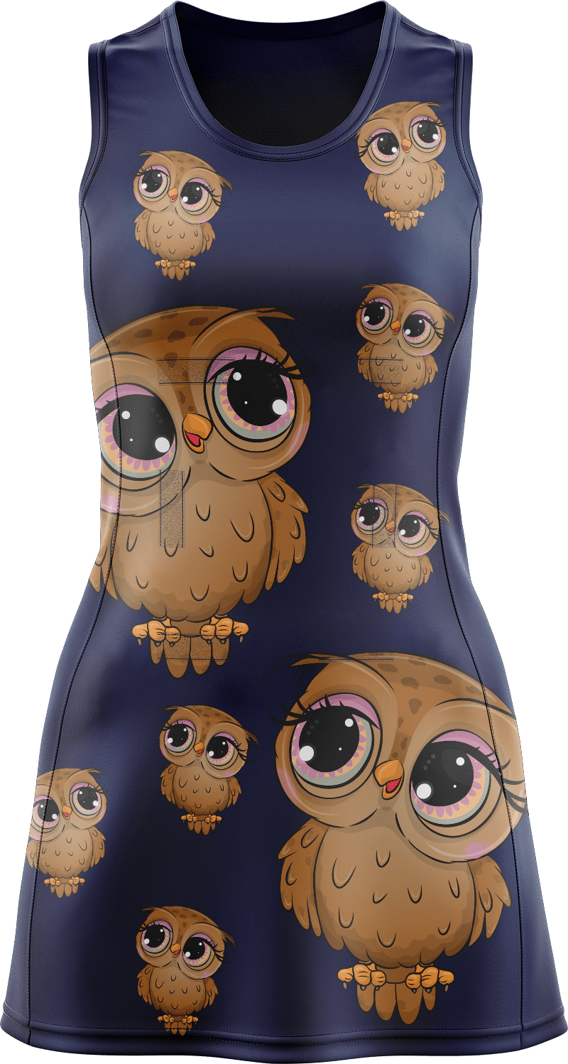 Owl Ladies Mini Dress - fungear.com.au